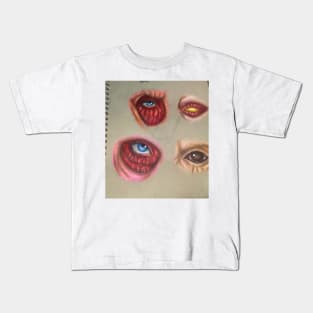 Eyes of Titans Kids T-Shirt